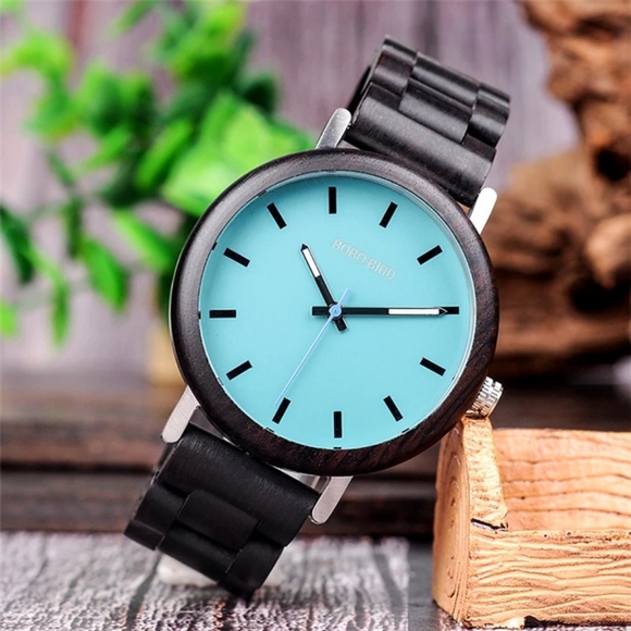 New Bobobird Men's Casual Luxury Genuine Wood Watch - Picture 6 of 6